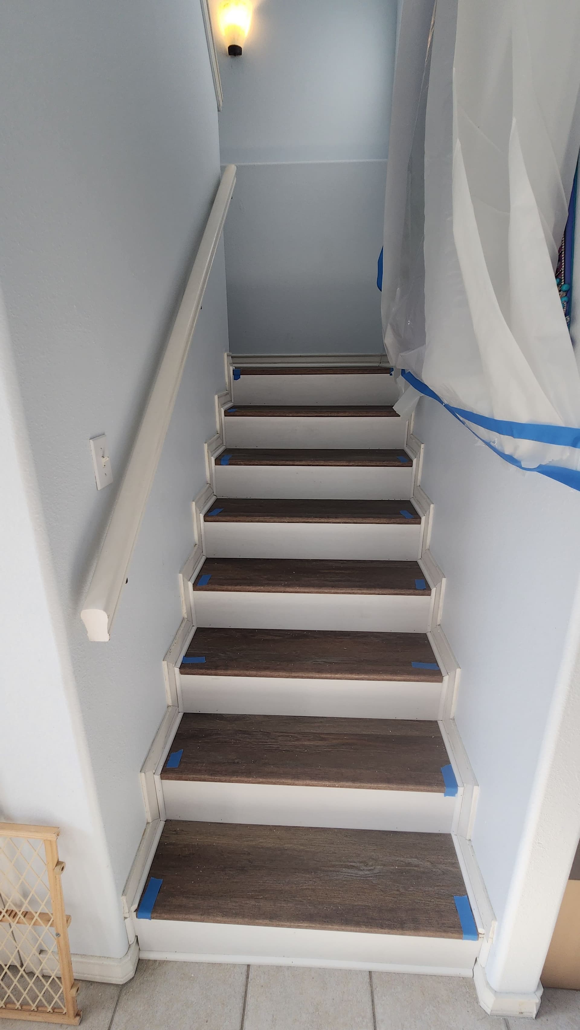 Staircase Transformation with Luxury Vinyl