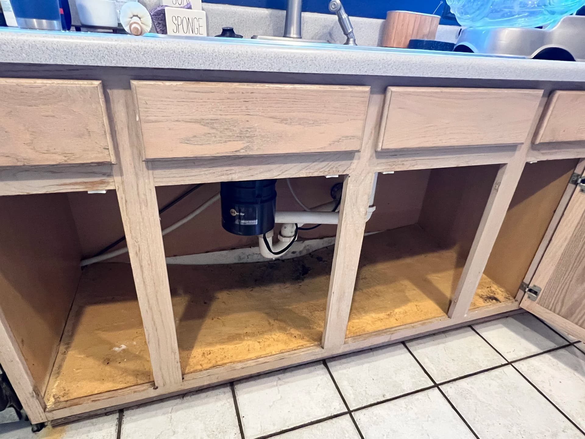 Gallery photos for Tub Valve Swap and Rotten Cabinet Repair Done Right: Image #5