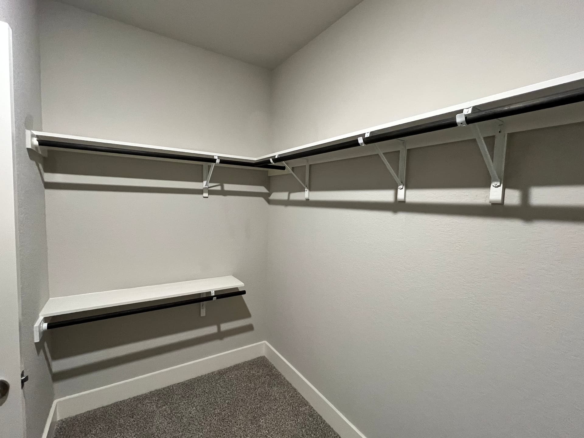 Gallery photos for Builder-Grade Closet Gets a Solid Wood Shelf Upgrade: Image #3