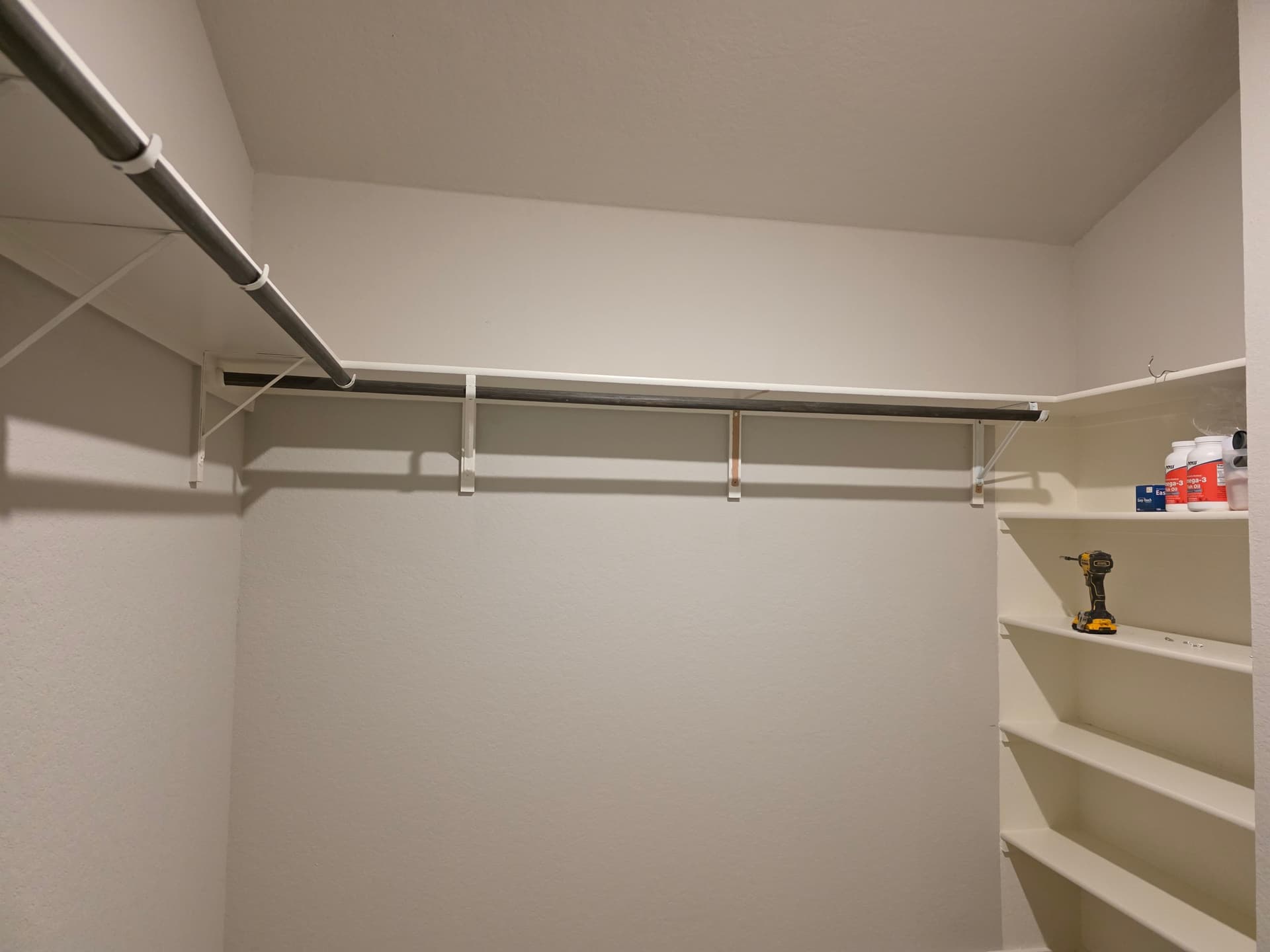 Builder-Grade Closet Gets a Solid Wood Shelf Upgrade image